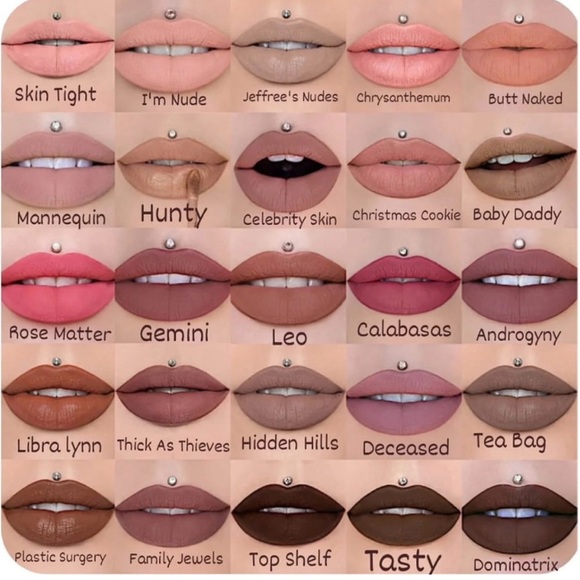 JEFFREE STAR THE NUDE LIQUID LIPSTICK VAULT NEW - Picture 5 of 8